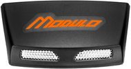 CASSIDA rear ventilation covers for Modulo 2.0 helmets, black matt, incl. orange logo - Helmet Vent Cover