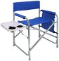 SEFIS Basic kempingová rozkládací židle se stolkem a držákem nápojů - Barva : Modrá - Kempingové křeslo