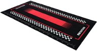OXFORD textilní koberec pod motocykl PITLANE RED L červená/černá, rozměr 200 x 100 cm, splňující pře - Motorcycle Mat