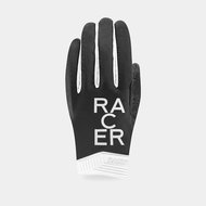 Racer GP Style 2, black/white, size M - Motorcycle Gloves