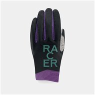 Racer GP Style 2, černá/fialová, velikost L - Motorcycle Gloves