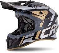 Cassida Cross Pro 2 Contra, zlatá perleť/šedá/černá, velikost 2XL - Motorbike Helmet