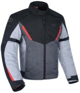 Oxford Delta 1.0, černá/šedá/červená, XL - Motoros kabát