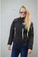 TXR Elisa black/white size 5XL - Motorcycle Jacket