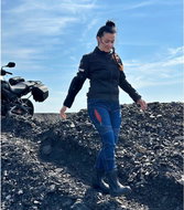 TXR Summer black, size 3XL - Motorcycle Jacket