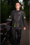 TXR Visper black/yellow size 5XL - Motorcycle Jacket