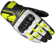 SPIDI G-Carbon Lady, černé/bílé/žluté fluo - Motorcycle Gloves