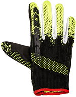 SPIDI X-KNIT, black/yellow fluo, size 4.5 mm S - Motorcycle Gloves