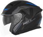 NOX N130 Klint 2024, čierna matná, modrá - Prilba na motorku