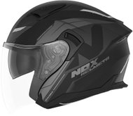 NOX N130 Klint 2024, black matt, titanium - Motorbike Helmet