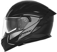NOX N401 Xeno 2024, černá matná, titanová, velikost L - Motorbike Helmet