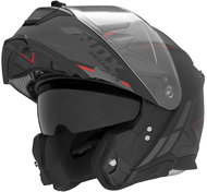 NOX N967 Synchro 2024, matte black, red, size XL - Motorbike Helmet