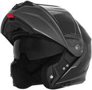 NOX N968 Tomak 2024, černá matná, titanová, velikost 2XL - Motorbike Helmet