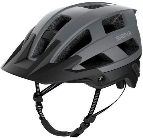 SENA cyklo přilba s headsetem M1 EVO, matná šedá, vel. L - Bike Helmet - Main image
