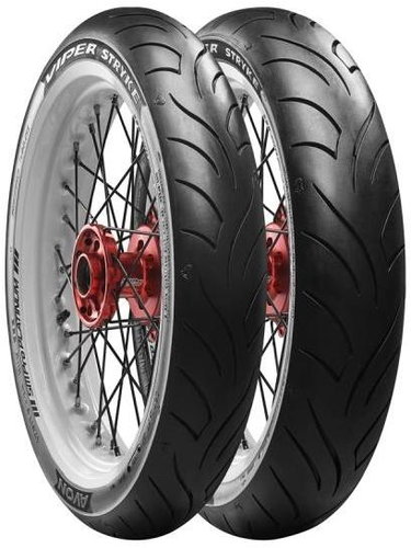 Avon Viper Stryke AM63 100/90 -10 56J F/R Summer - Motorcycle Tyre - Main image