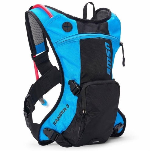 USWE Enduro Ranger 3, blue/black, volume 3 l, hydrobag 2 l - Motorcycle Backpack - Main image