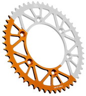 JT aluminium chain sprocket JTA 897-50ORG 50 teeth, 520 orange - Motorcycle Sprocket