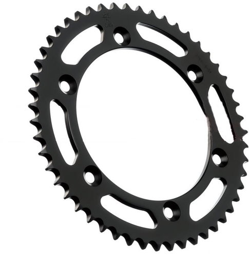 JT chain sprocket JTR 1876-43ZBK 43 teeth, 525 Black zinc - Motorcycle Sprocket - Main image