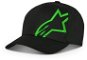 Alpinestars Corp Snap 2 Hat čierna/zelená - Šiltovka
