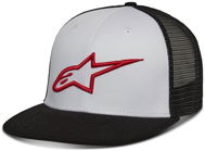 Alpinestars Corp Trucker biela/čierna/červená - Šiltovka