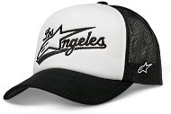 Alpinestars Los Angeles Foam Trucker Hat bílá / černá - Kšiltovka
