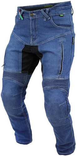 Cappa Racing Men's blue Mugello Kevlar jeans 40/36,3XL - Motorcycle Trousers - Main image