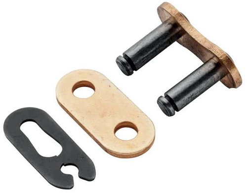 D.I.D Chain Cotter Pin Chain Clutch 520ER-T3 SDH RJ gold/gold - Chain Link Connector - Main image