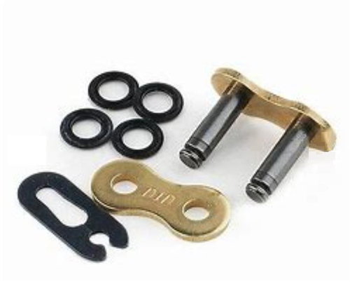 D.I.D Chain Cotter pin chain link 520VX3 FJ gold/black - Chain Link Connector - Main image