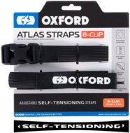 OXFORD Atlas B-Clip luggage straps, 2 pcs, 26 mm × 2 m, black - Strap