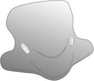 PUIG Plexi shield CITY TOURING smoke, 460 × 560, 140.1299H - Motorcycle Plexiglass