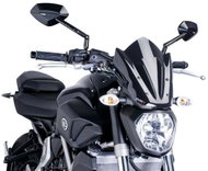 PUIG Plexi shield NEW. GEN SPORT black, 295 × 250, 140.7015N - Motorcycle Plexiglass