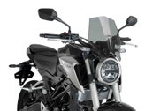 PUIG Plexi shield NEW. GEN SPORT smoke, 348 × 290, 140.9734H - Motorcycle Plexiglass
