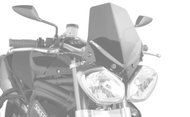 PUIG Plexi shield NEW. GEN SPORT smoke, 355 × 270, 140.5658H - Motorcycle Plexiglass