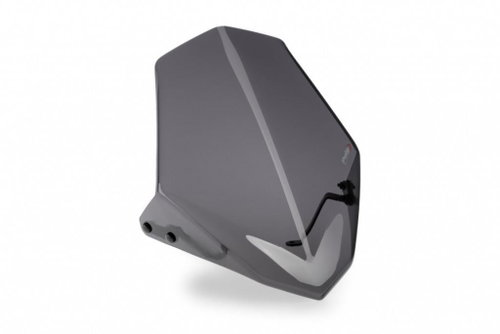 PUIG Plexi shield NEW. GEN SPORT dark smoke, 370 × 295, 140.3657F - Motorcycle Plexiglass - Main image