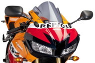 PUIG Plexi shield RACING smoke, 240 × 280, 140.6478H - Motorcycle Plexiglass