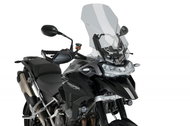 PUIG Plexi shield TOURING smoke, 530 × 395, 140.21336H - Motorcycle Plexiglass