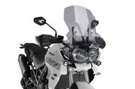 PUIG Plexi shield TOURING smoke, 550 × 440, 140.9656H - Motorcycle Plexiglass