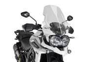PUIG Plexi shield TOURING transparent, 620 × 495, 140.9613W - Motorcycle Plexiglass