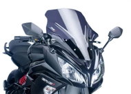 PUIG Plexi shield TOURING dark smoke, 540 × 450, 140.5998F - Motorcycle Plexiglass