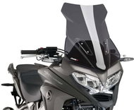 PUIG Plexi shield TOURING dark smoke, 570 × 435, 140.7626F - Motorcycle Plexiglass
