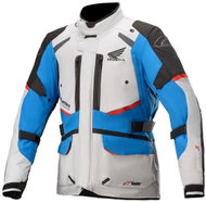 ALPINESTARS ANDES DRYSTAR HONDA collection, TECH-AIR 5 compatibleS, light grey/black/blue/red, - Motorcycle Jacket