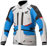 ALPINESTARS ANDES DRYSTAR HONDA collection, TECH-AIR 5 compatibleS, light grey/black/blue/red, - Motorcycle Jacket