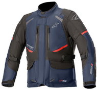 ALPINESTARS ANDES DRYSTAR, TECH-AIR 5 compatibleS, dark blue/black/red, 2024, sizing. L - Motorcycle Jacket