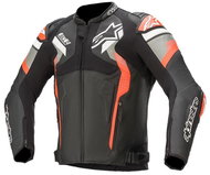 ALPINESTARS ATEM 4S, black/grey/fluo red, 2023, size 52 - Motorcycle Jacket