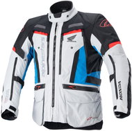 ALPINESTARS BOGOTA PRO DRYSTAR HONDA collectionS, light grey/red fluo/blue/black, 2024 - Motorcycle Jacket