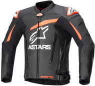 ALPINESTARS GP PLUS 4S, black/red fluo/white, 2024, size 60 - Motorcycle Jacket