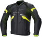 Motorcycle Jacket ALPINESTARS GP PLUS R RIDEKNIT, TECH-AIR 5 compatibleS, black/yellow fluo, 2023, size 54 - Bunda na motorku