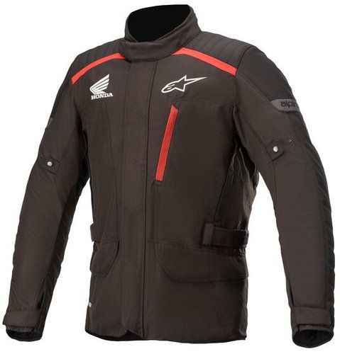 ALPINESTARS GRAVITY DRYSTAR HONDA collectionS, black/red, 2024, size 2024. XL - Motorcycle Jacket - Main image