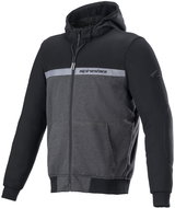 ALPINESTARS CHROME STREET HOODIES, black/grey, 2024, size 3XL - Motorcycle Jacket