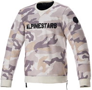 ALPINESTARS LEGIT CREW FLEECES, light grey camo, 2024, size 2024 L - Motorcycle Jacket